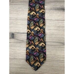 Vintage Cocktail Collection Men’s Tie Regular 100% Silk Hand Sewn 55.5 Inches